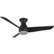 Thalia 54 inch Matte Black Hugger Fan
