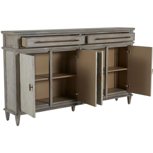 Isaac Brushed Grey / Antique Bronze / Sesame Grey Cabinet