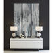 Lasting Texture Blue with Gray Framed Wall Art
