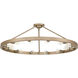 Castile 12 Light 40 inch French Gold Semi-Flush Mount Ceiling Light