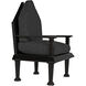 Resurrection Hand Rubbed Black Occasional Chair