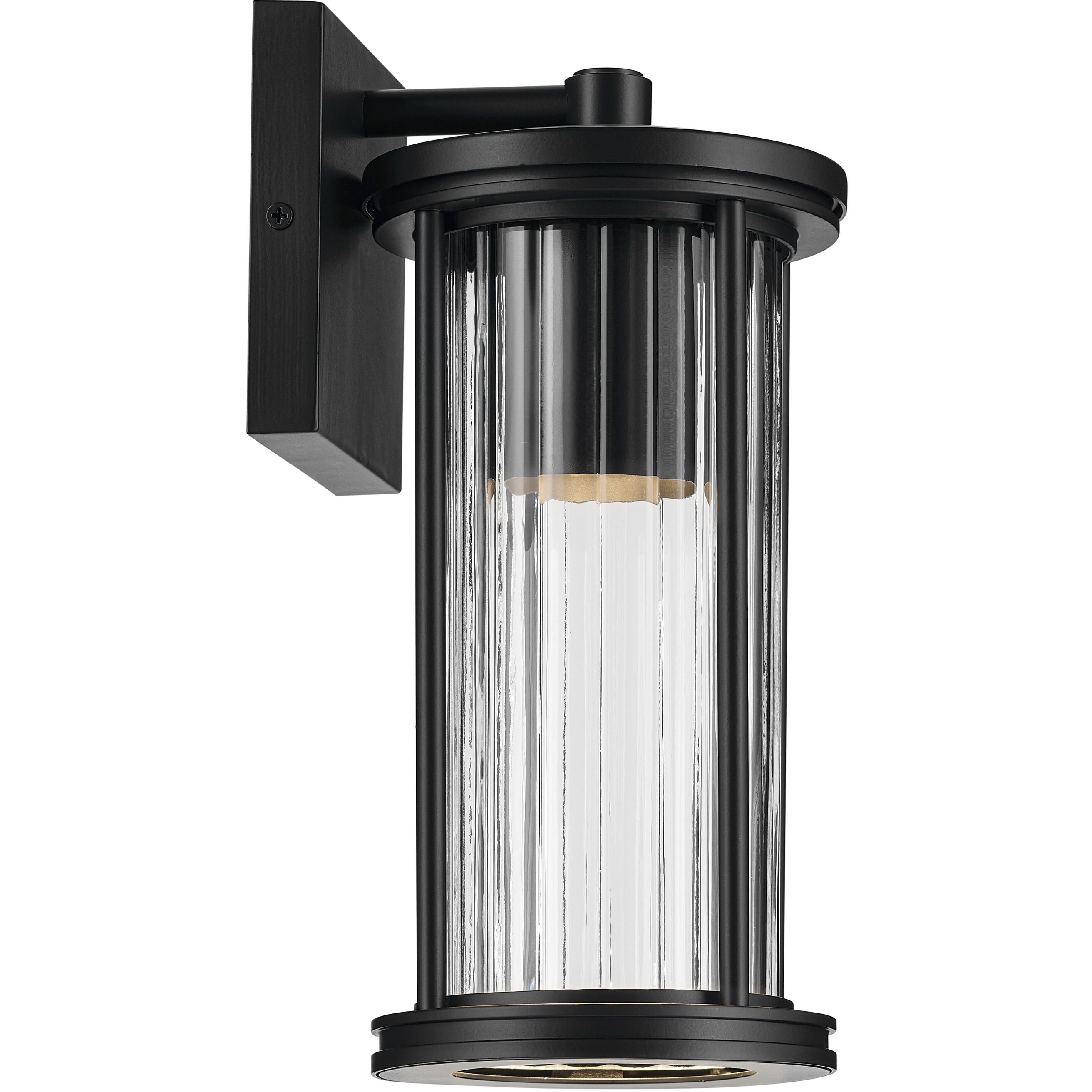 Barras 1 Light 11.5 inch Black Outdoor Wall Sconce