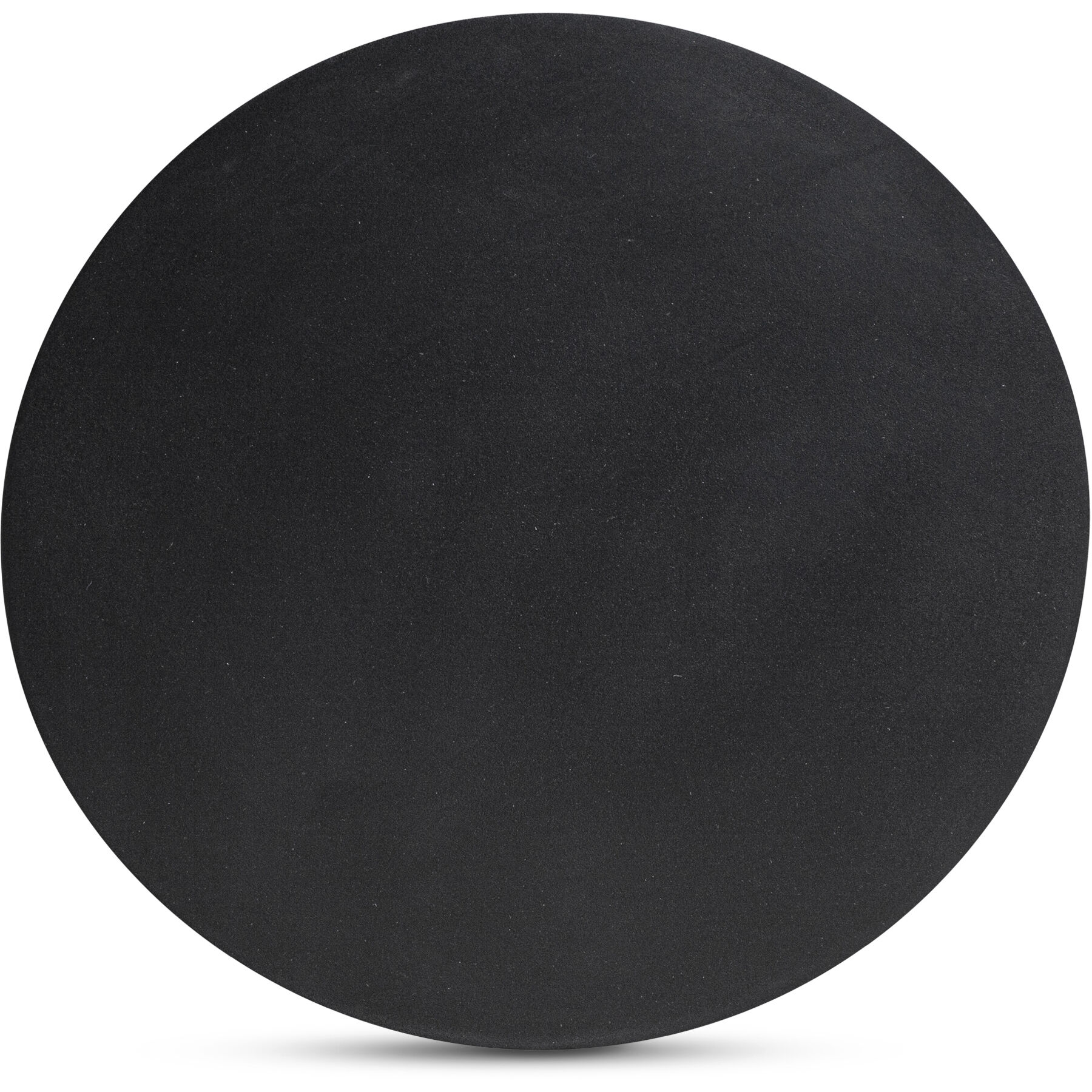 Hourglass 18 inch Black Garden Stool, Outdoor