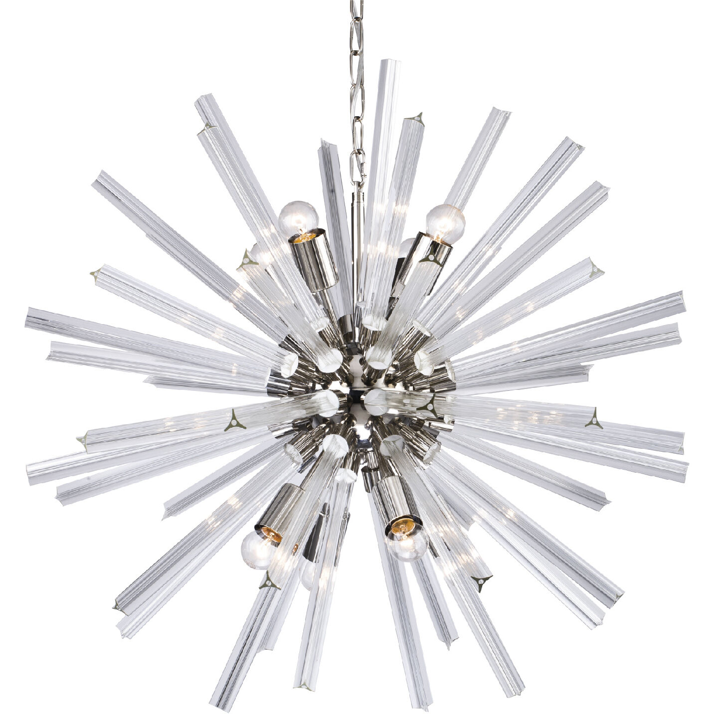 Canada 8 Light 30 inch Chrome Chandelier Ceiling Light