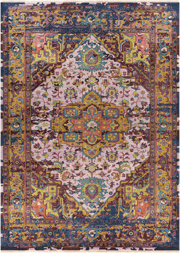 Festival 132 X 96 inch Burgundy Rug in 8 x 11, Rectangle