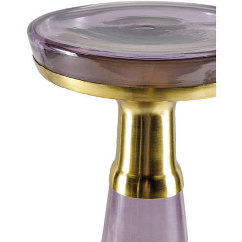 Luzerne 22 X 10 inch Violet End Table