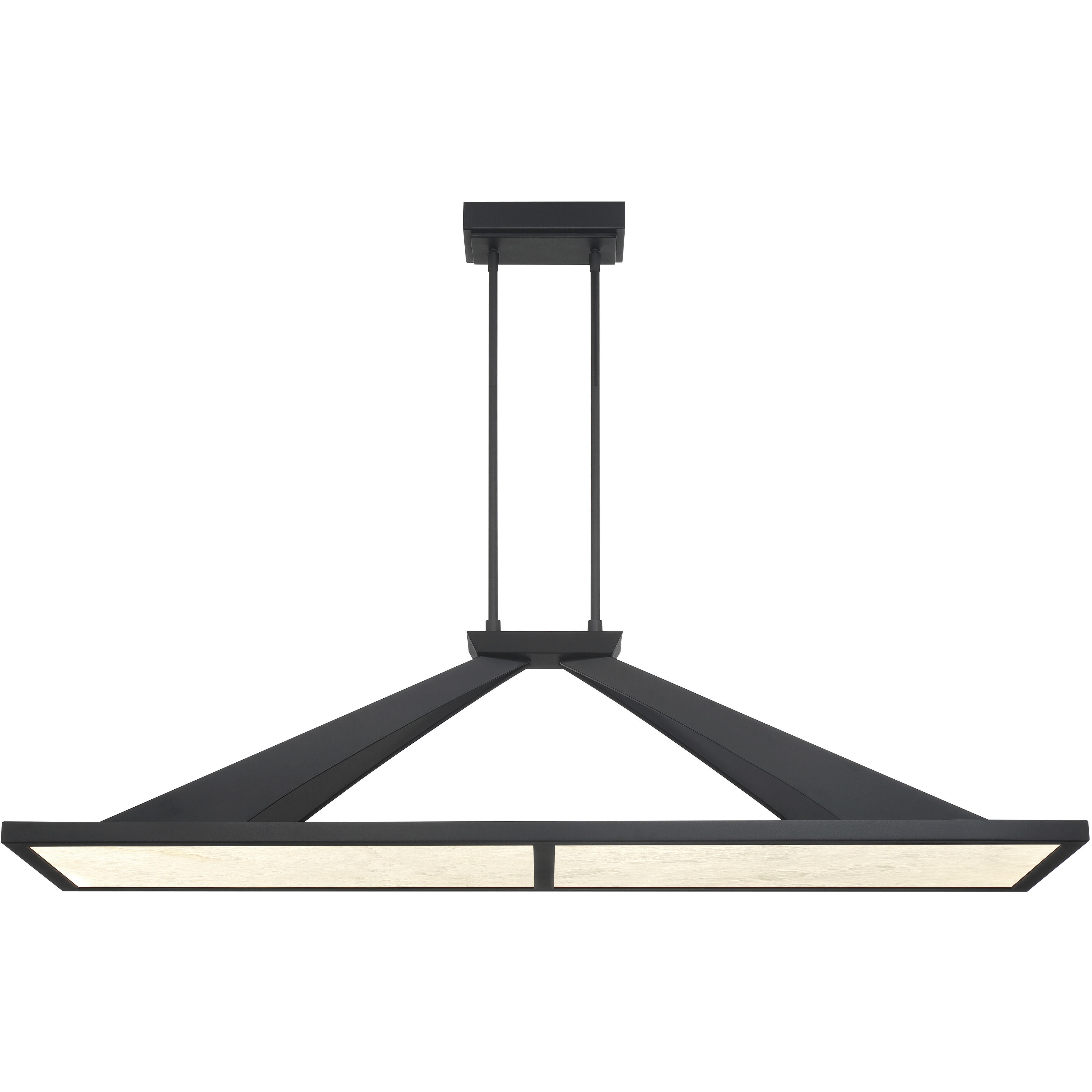 Stiles LED 48 inch Sand Coal Island Chandelier Ceiling Light