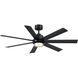 Pendry 56 56 inch Black Indoor/Outdoor Ceiling Fan