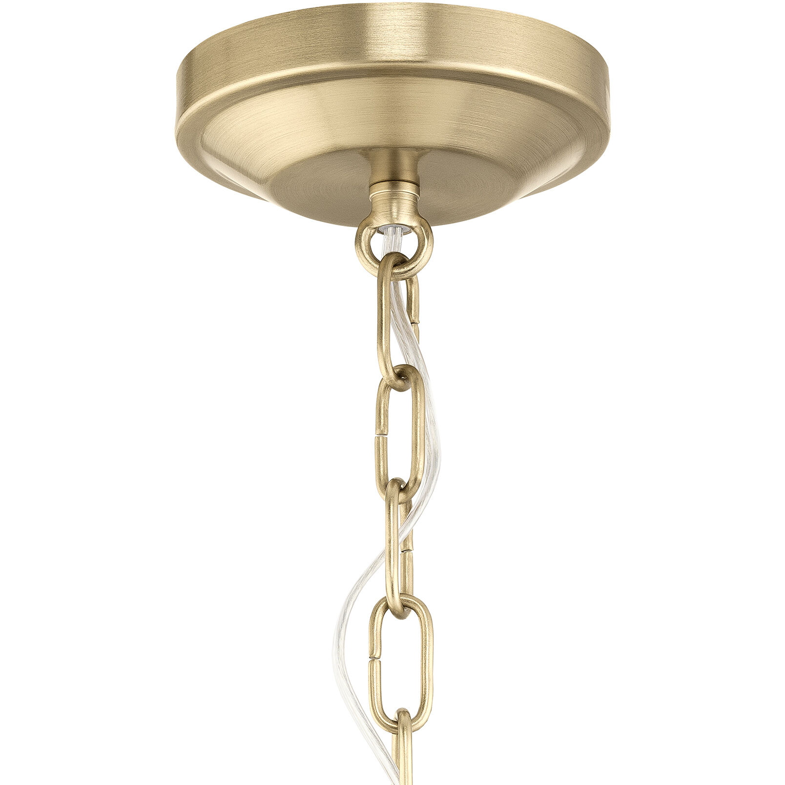 Lieon 3 Light 21 inch Champagne Bronze Convertible Pendant Ceiling Light