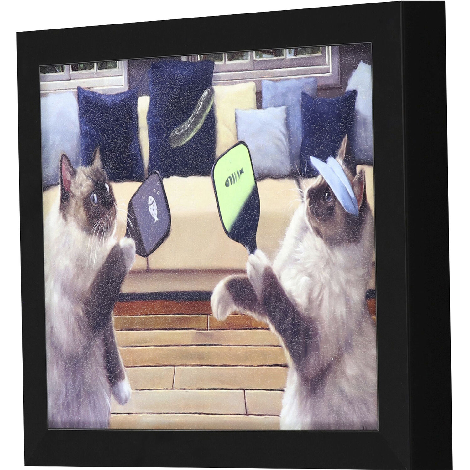 Animals 11 X 9 inch Non-Glass Framed Art, Propac