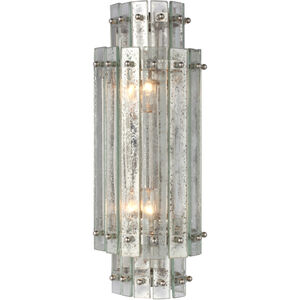 Carrier and Company Cadence LED 5.5 inch Polished Nickel Tiered Sconce Wall Light, Small