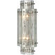 Carrier and Company Cadence LED 5.5 inch Polished Nickel Tiered Sconce Wall Light, Small