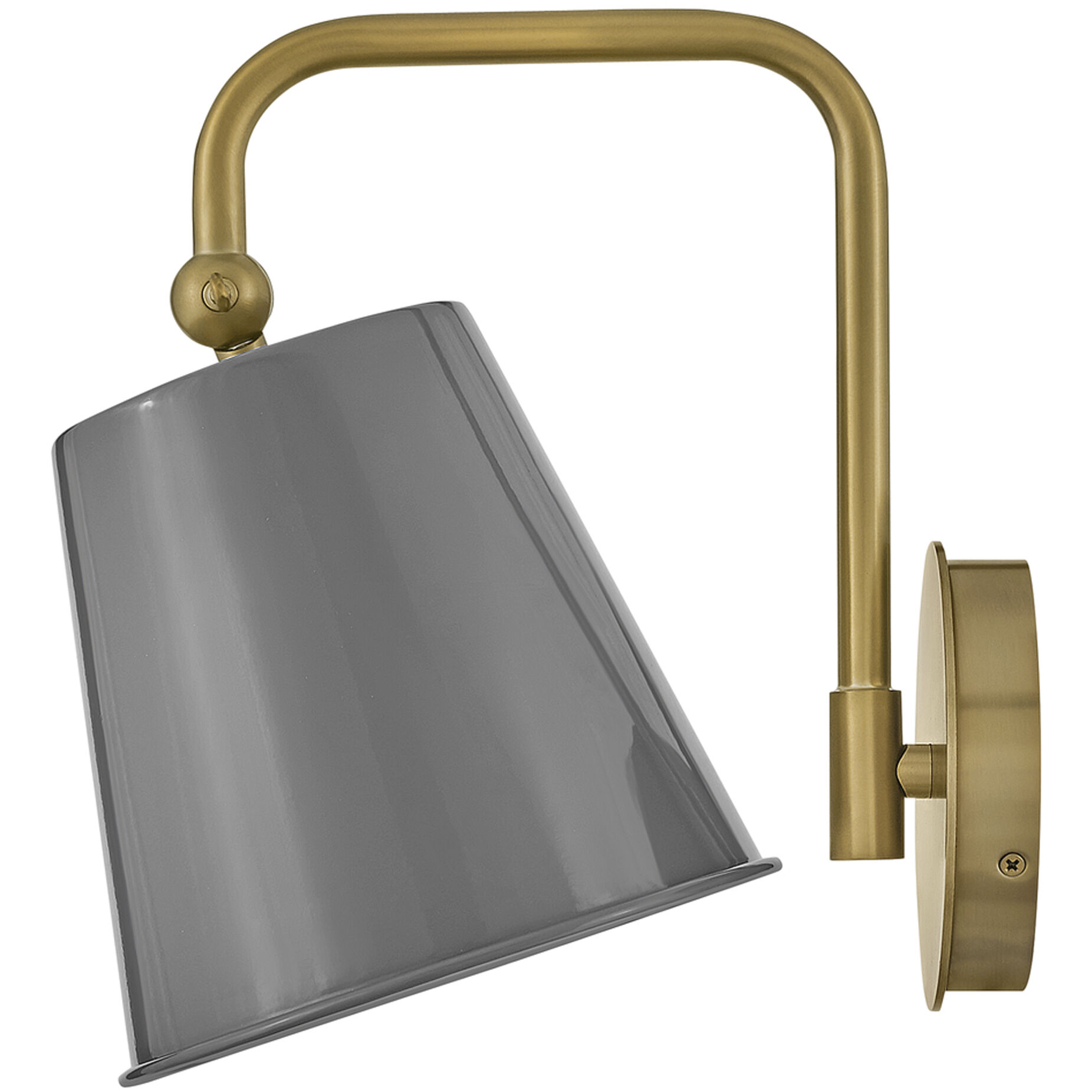 Blake LED 8 inch French Gray Sconce Wall Light