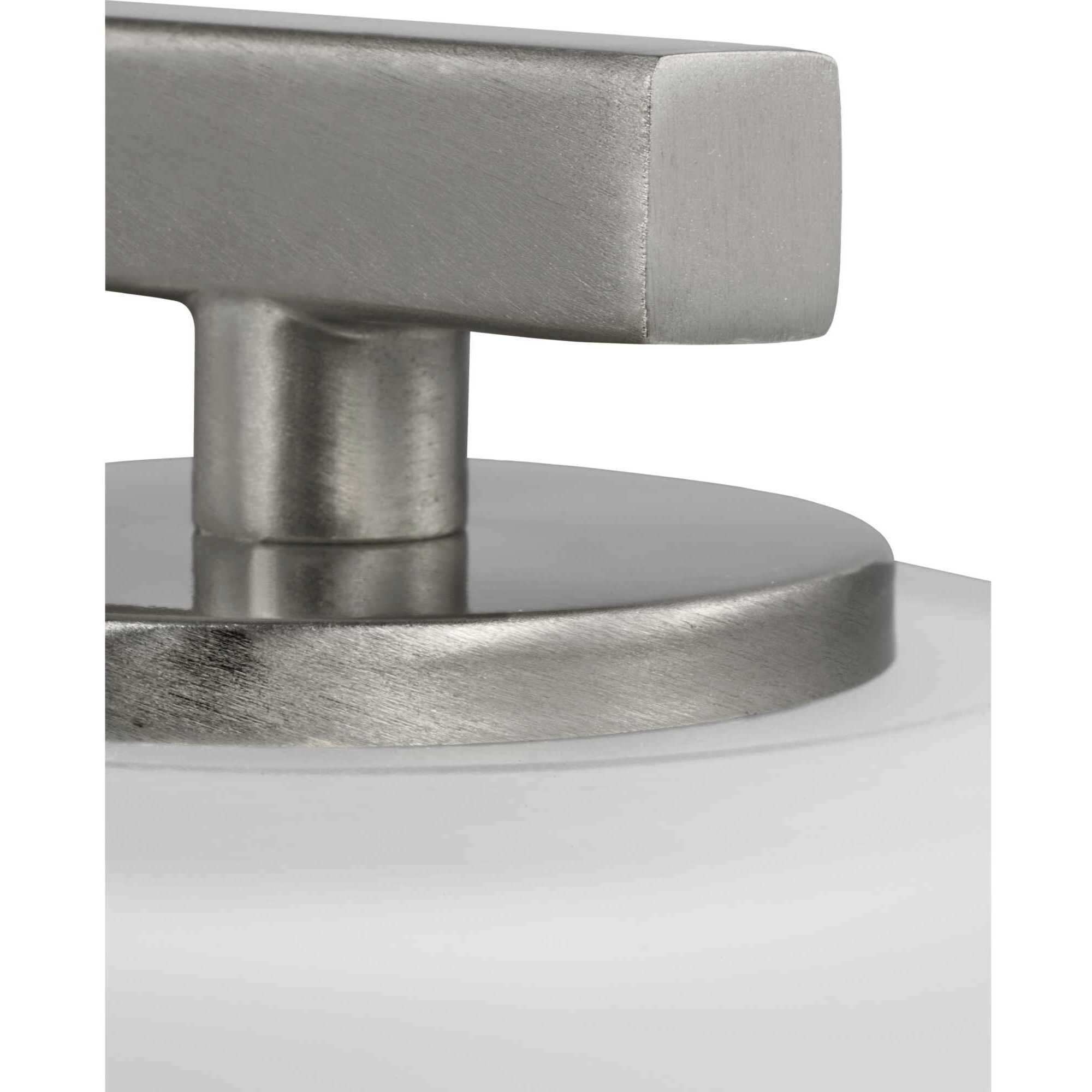 Vertex 3 Light 18 inch Brushed Nickel Convertible Chandelier Ceiling Light