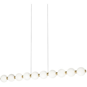 Oni LED 3 inch Oxidized Gold Chandelier Ceiling Light