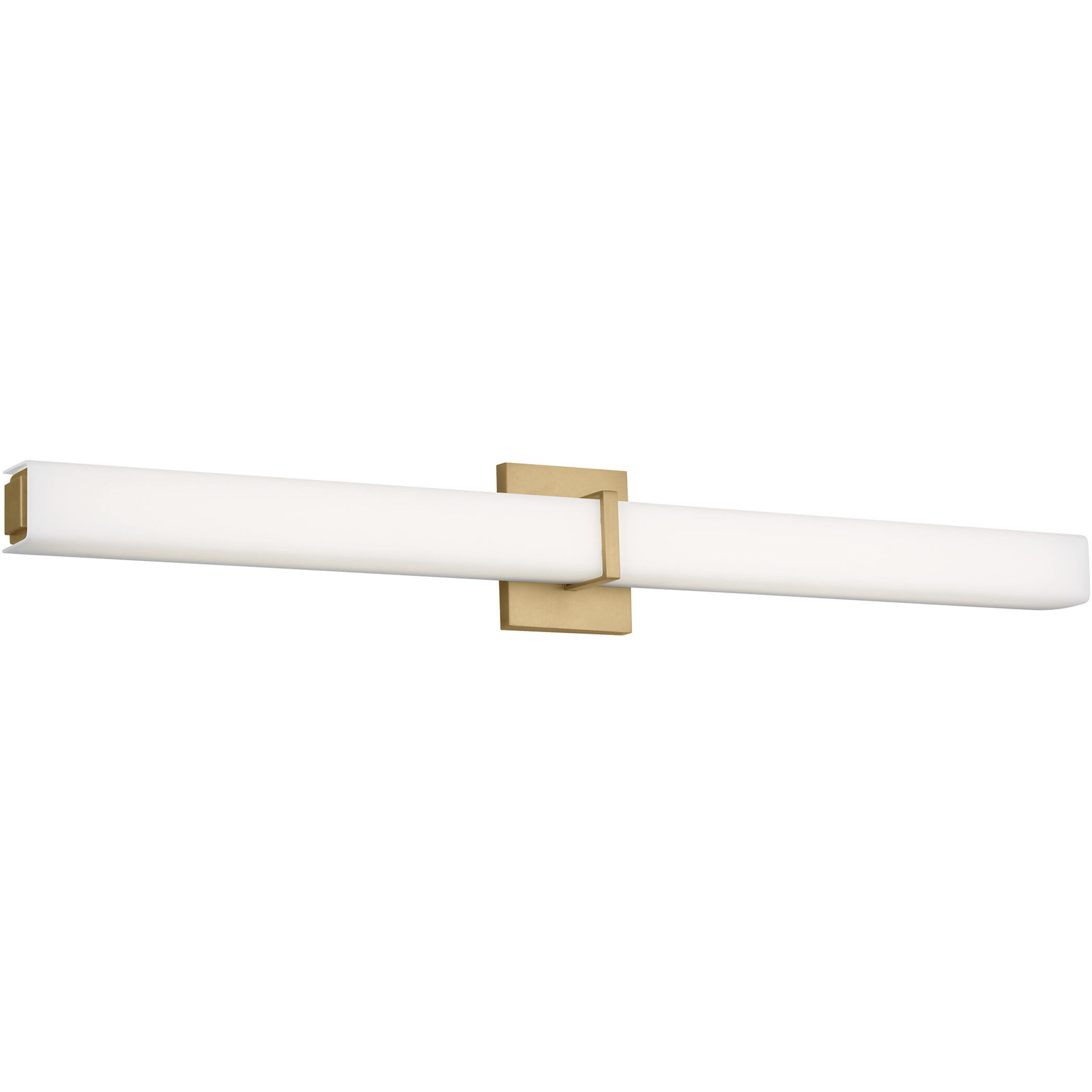 Sean Lavin Milan LED 36.5 inch Natural Brass Bath Vanity Wall Light