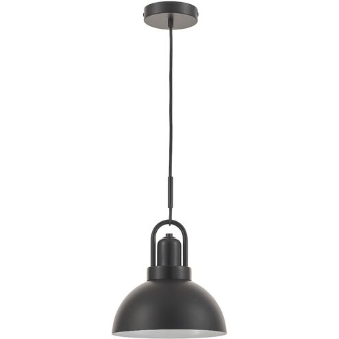 Reveka LED 10 inch Matte Black Pendant Ceiling Light