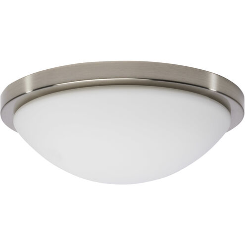 Button LED 11 inch Brushed Nickel LED Flush Mount Ceiling Light