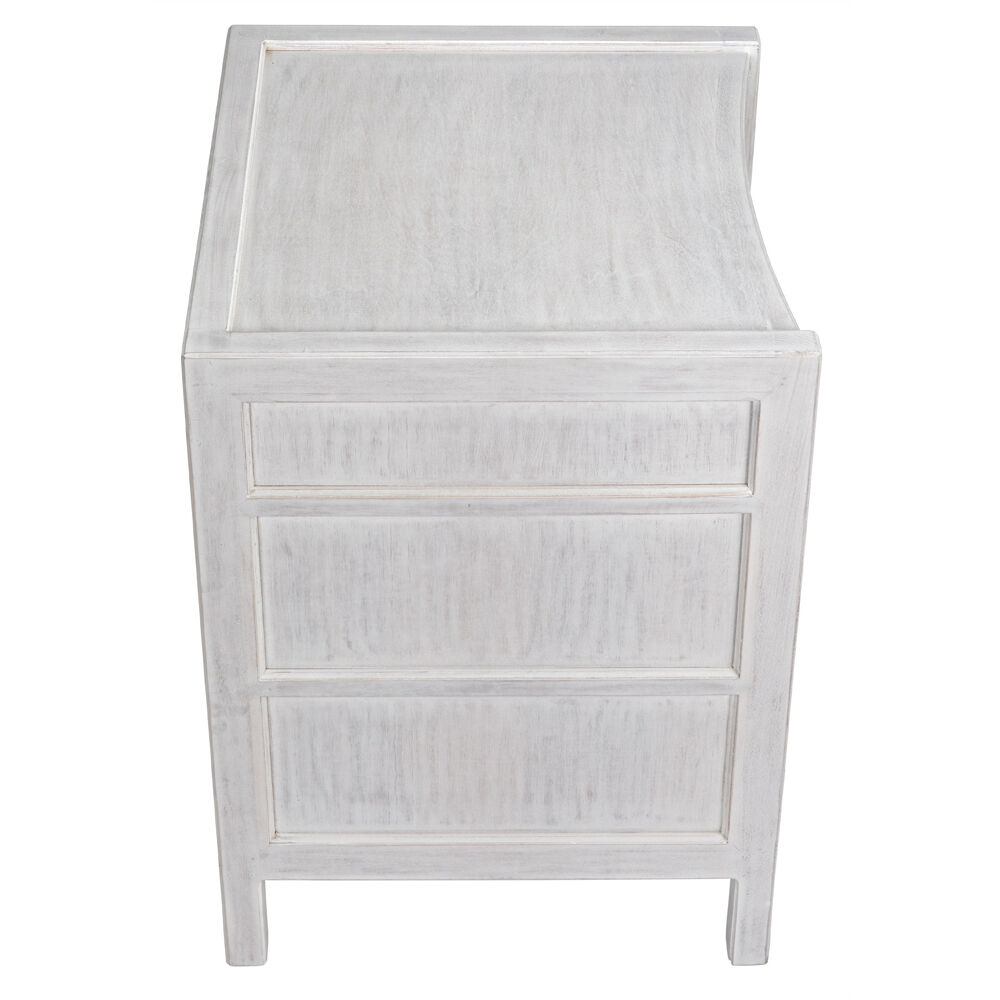 Hampton 31 X 24 inch White Wash Night Stand