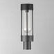 Millennial 1 Light 19.5 inch Black Outdoor Pole/Post Mount, Post/Pier Mount