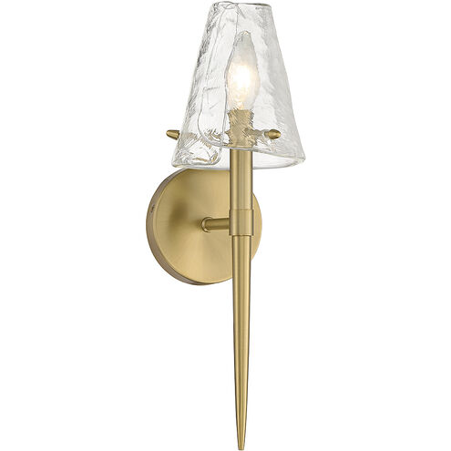 Shellbourne 1 Light 5 inch Warm Brass Wall Sconce Wall Light