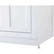 Alden 60 X 35 inch White Bathroom Vanity Cabinet