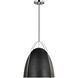 Sean Lavin Norman 1 Light 15.38 inch Chrome Pendant Ceiling Light
