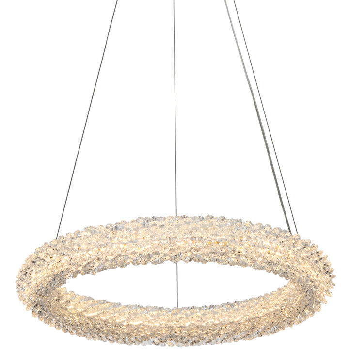 Bowen 1 Light 18 inch Satin Gold Chandelier Ceiling Light