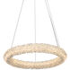 Bowen 1 Light 18 inch Satin Gold Chandelier Ceiling Light