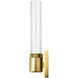 Zigrina 1 Light 5.25 inch Aged Brass Wall Sconce Wall Light