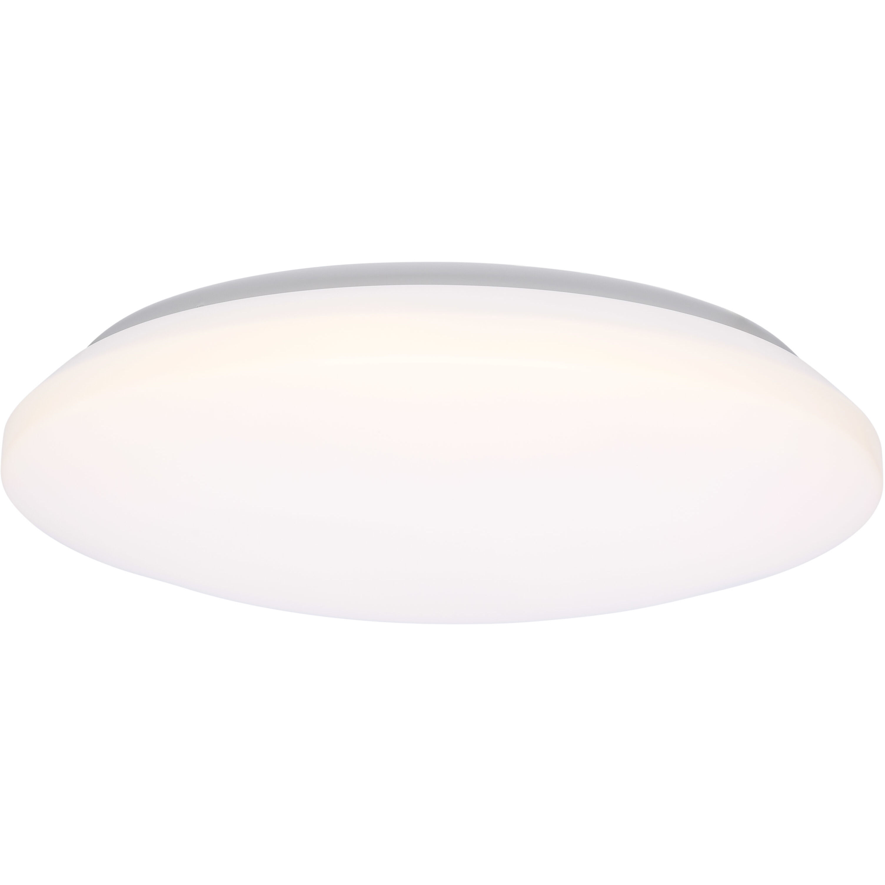 ColorQuick LED 13.98 inch White Flush Mount Ceiling Light