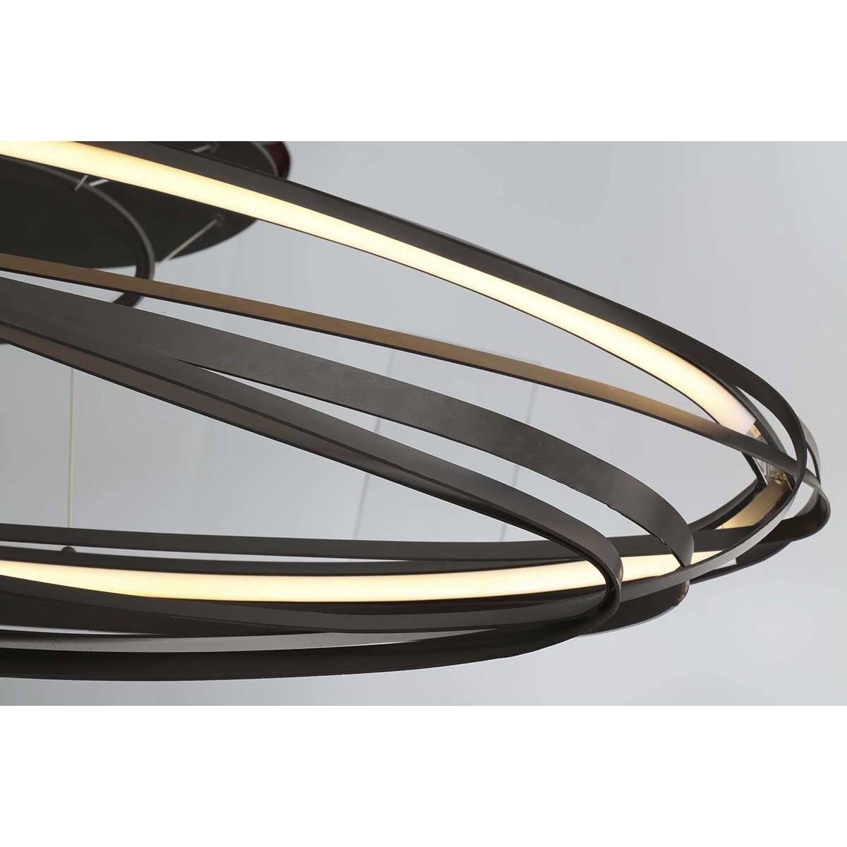 Avita LED 12 inch Oil Rubbed Bronze Pendant Ceiling Light, Small