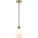 Ballston Cindyrella 1 Light 6 inch Antique Brass Mini Pendant Ceiling Light