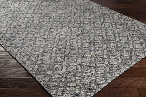 Malaga 36 X 24 inch Ink Blue Rug in 2 x 3, Rectangle