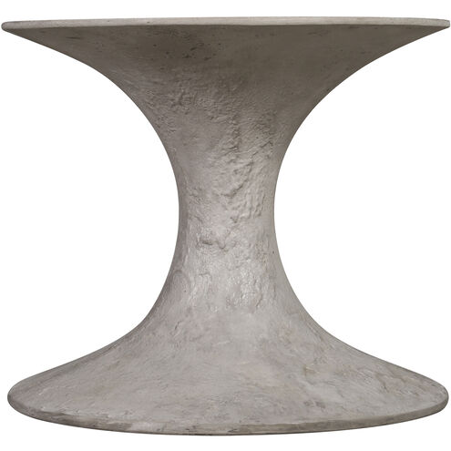 Hourglass Weathered Gray Outdoor Planter