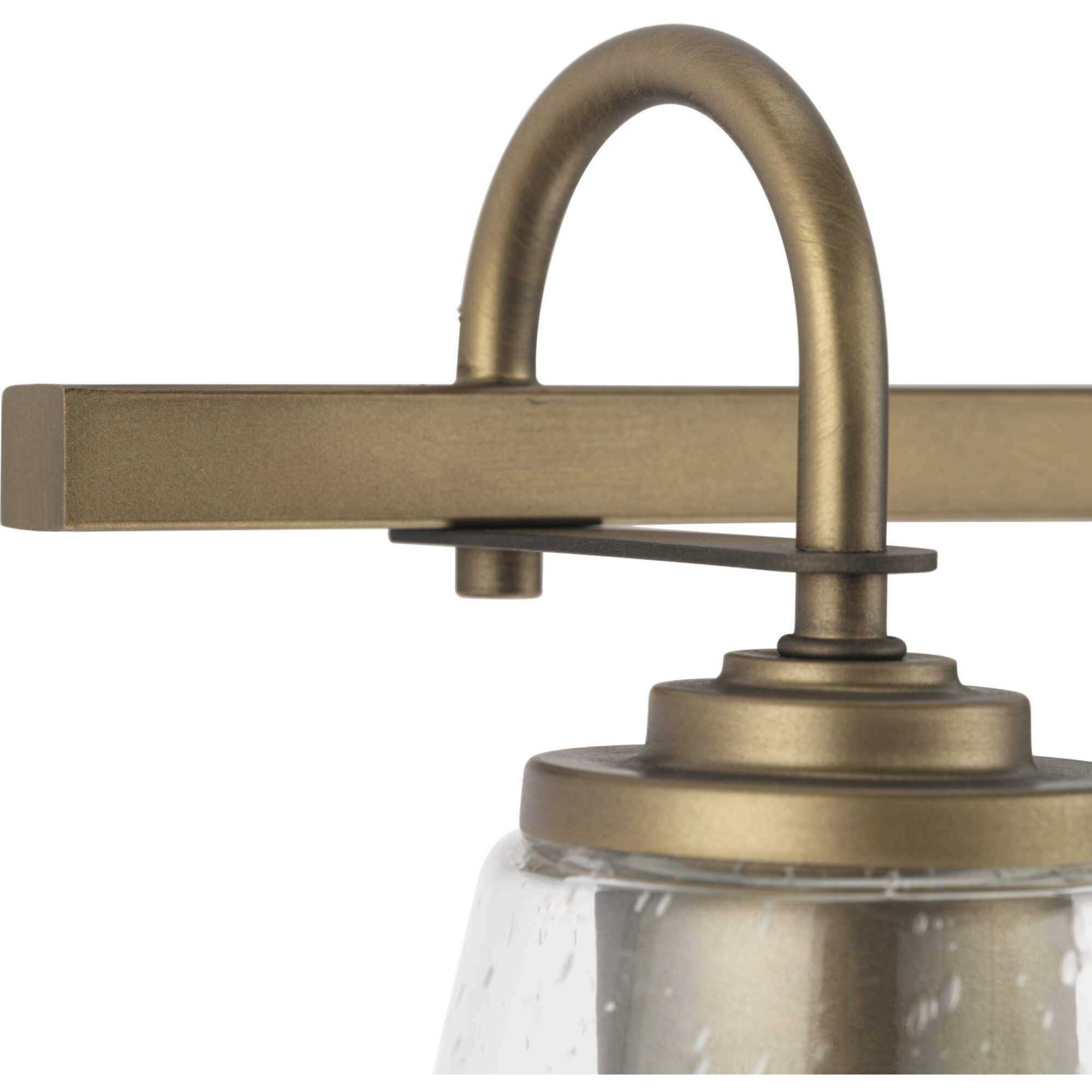 Martenne 3 Light 24 inch Aged Bronze Bathroom Vanity Light Wall Light