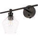 Rochester 1 Light 14.7 inch Black Wall sconce Wall Light, Left