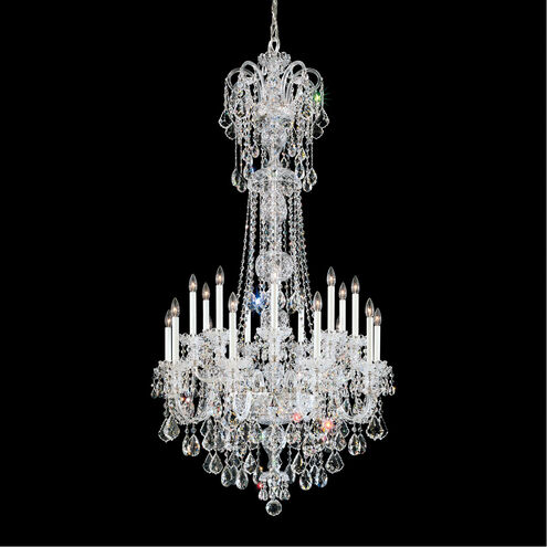 Olde World 23 Light Polished Silver Chandelier Ceiling Light in Heritage