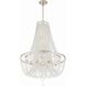 Arcadia 9 Light 24 inch Antique Silver Chandelier Ceiling Light