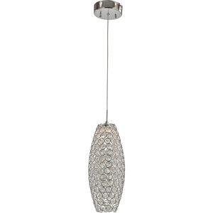 Roswell LED 6 inch Polished Chrome Pendant Ceiling Light