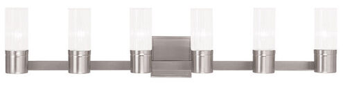 Midtown 6 Light 35.50 inch Bathroom Vanity Light