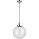 Franklin Restoration Beacon LED 12 inch Polished Chrome Mini Pendant Ceiling Light in Seedy, Franklin Restoration