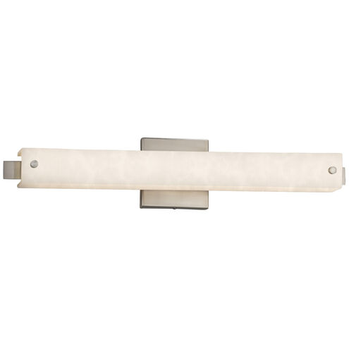 Clouds 23 inch Brushed Nickel Vanity Light Wall Light