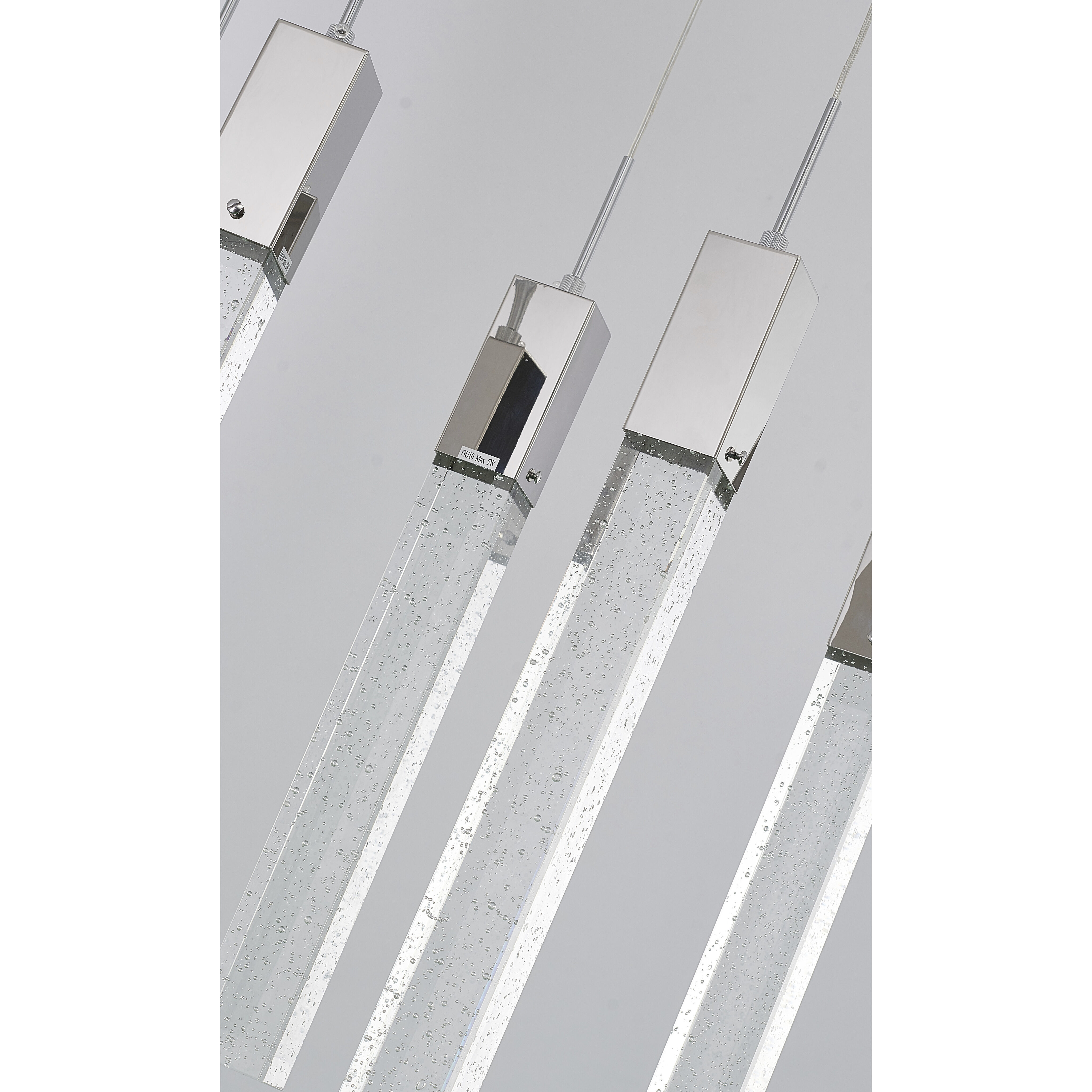 Canada 7 Light 35.4 inch Chrome Island Lighting Ceiling Light