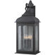 Vigilius 4 Light 27 inch Colonial Iron Outdoor Wall Sconce