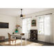 Loki 36 inch Noble Bronze with Barnwood/Drifted Oak Blades Ceiling Fan