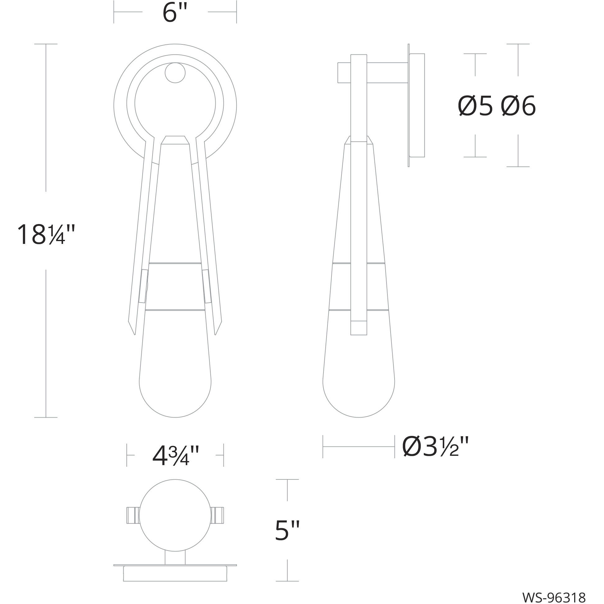 Ezra Wall Sconce Wall Light