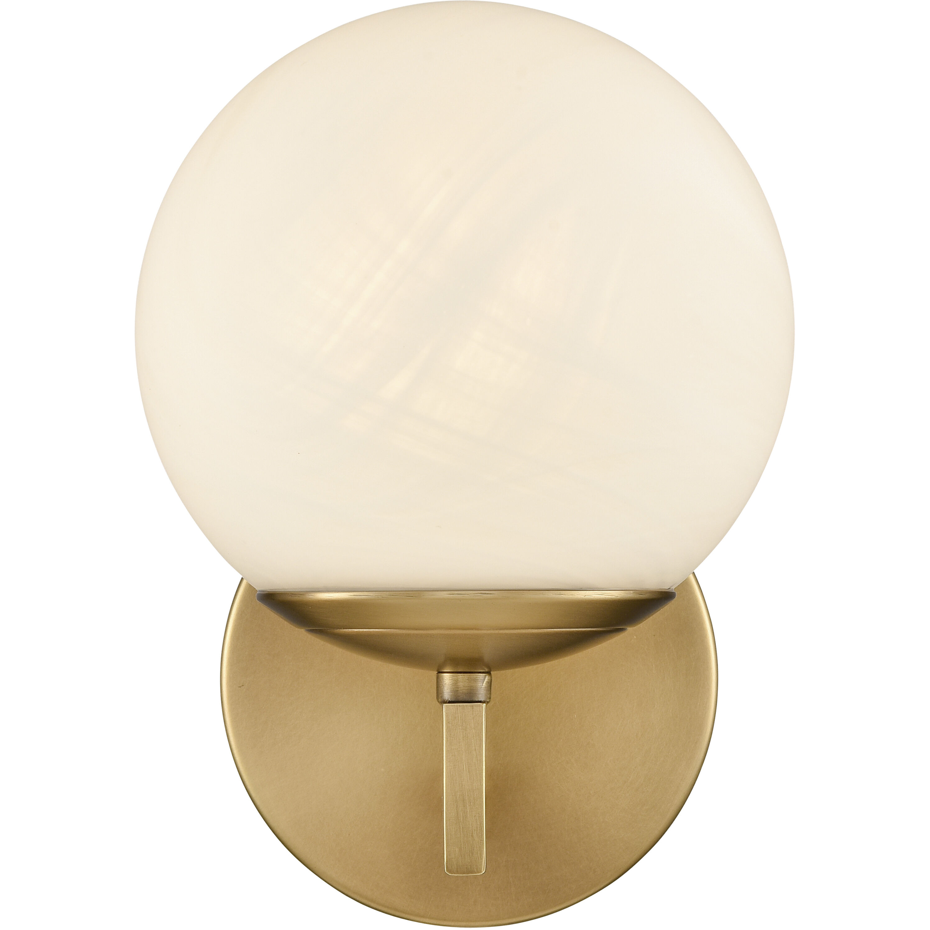 Gillian 1 Light 7.5 inch Natural Brass Vanity Light Wall Light