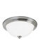Geary 2 Light 12.5 inch Chrome Flush Mount Ceiling Light