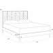Greyson Light Acacia Bed, King